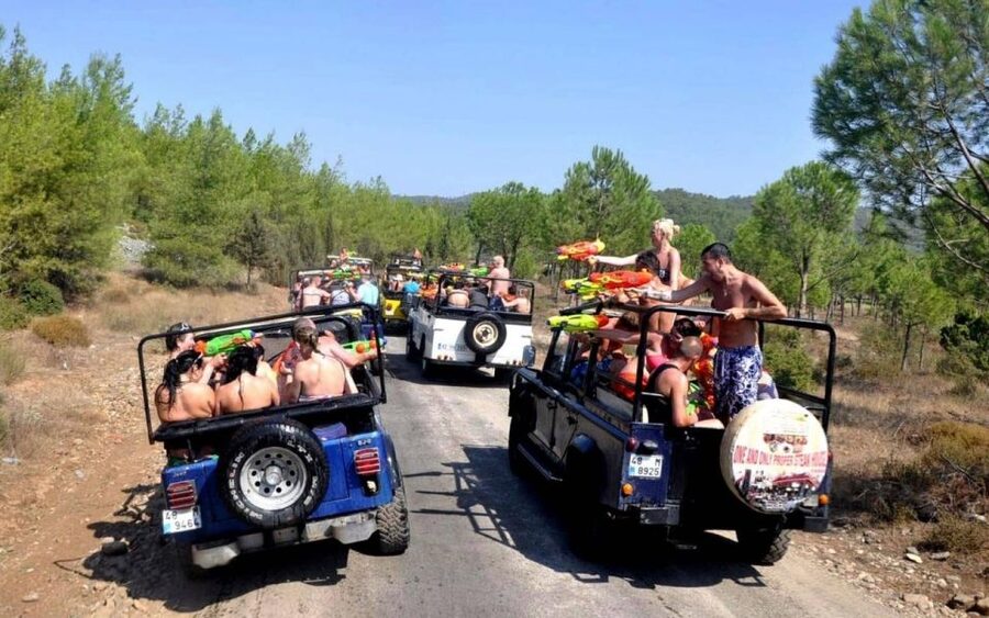 Marmaris: Jeep Safari Adventure Trip With Lunch - Jesus Beach provides the warmer swim
