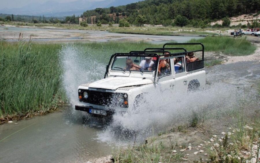 Marmaris: Jeep Safari Adventure Trip With Lunch - The water fight starts the day with a splash