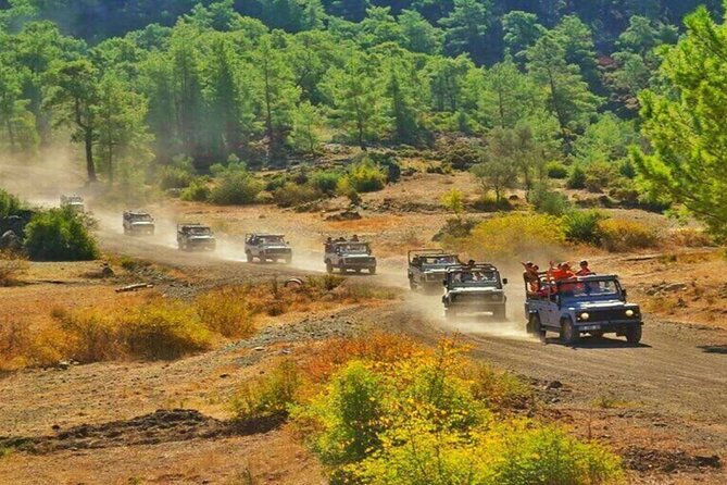 Marmaris Jeep Safari Tour With Waterfall and Water Fights - What the $30 price really includes