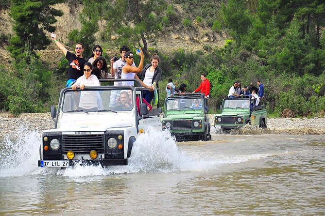 Marmaris Jeep Safari Tour With Waterfall and Water Fights - The ride into the hills above Marmaris