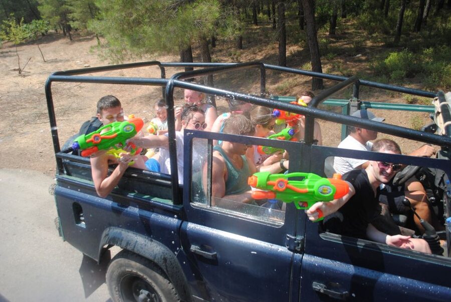 Marmaris Jeep Safari Water Fight, Colour and Foam Party - Why this Marmaris safari feels different