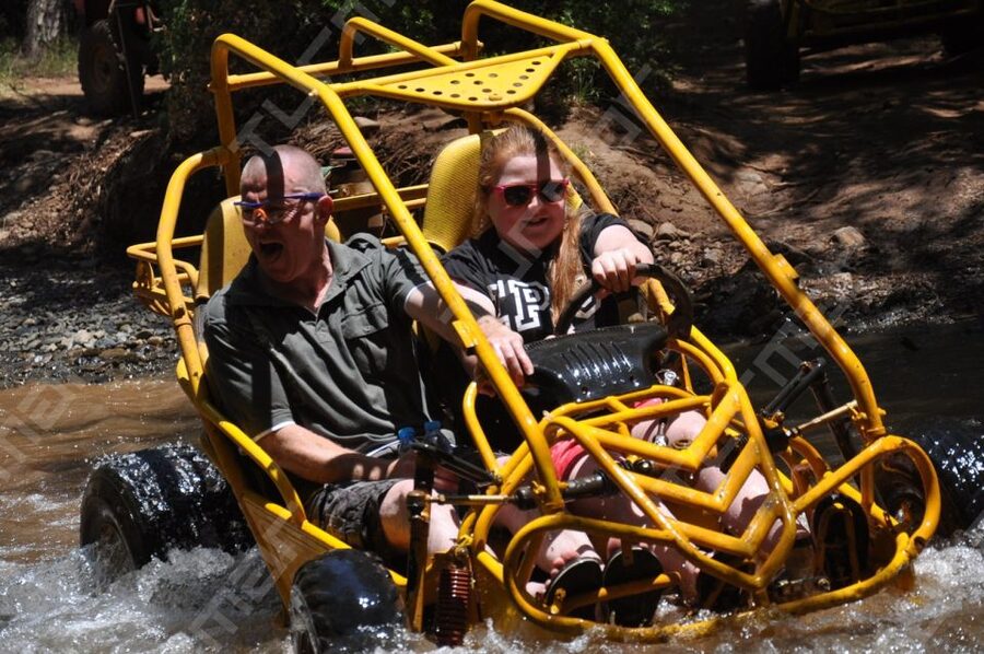 Marmaris: Off-Road Buggy Safari Adventure with Transfer - How wet and dirty will you get?