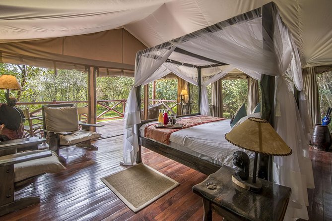 Masai Mara 3 Days Luxury Tented Safari - The luxury tented camp and included meals