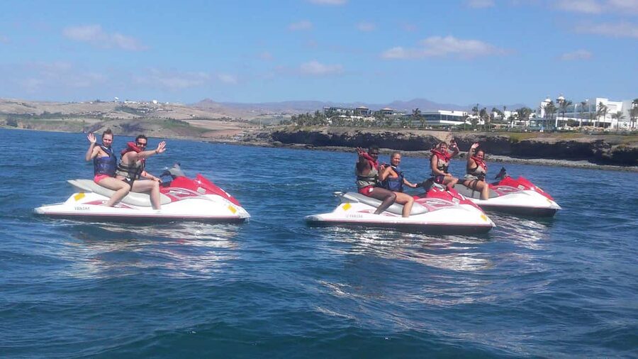 Maspalomas: Jetski Safari 60 Minutes - Free PickUp & DropOff - Taking a Yamaha VX along the Maspalomas coast