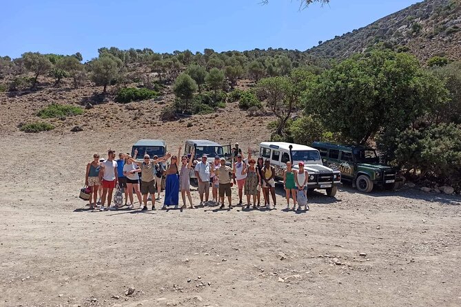 Matala Agiofarago Gorge Guided Jeep Safari Tour - From Crete’s vineyards to the high village of Agios Thomas