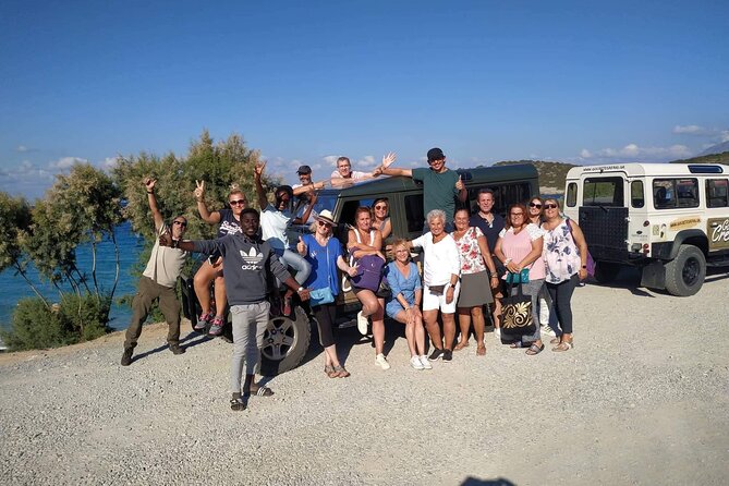 Matala Agiofarago Gorge Guided Jeep Safari Tour - Walking through Agiofarago Gorge to the sea