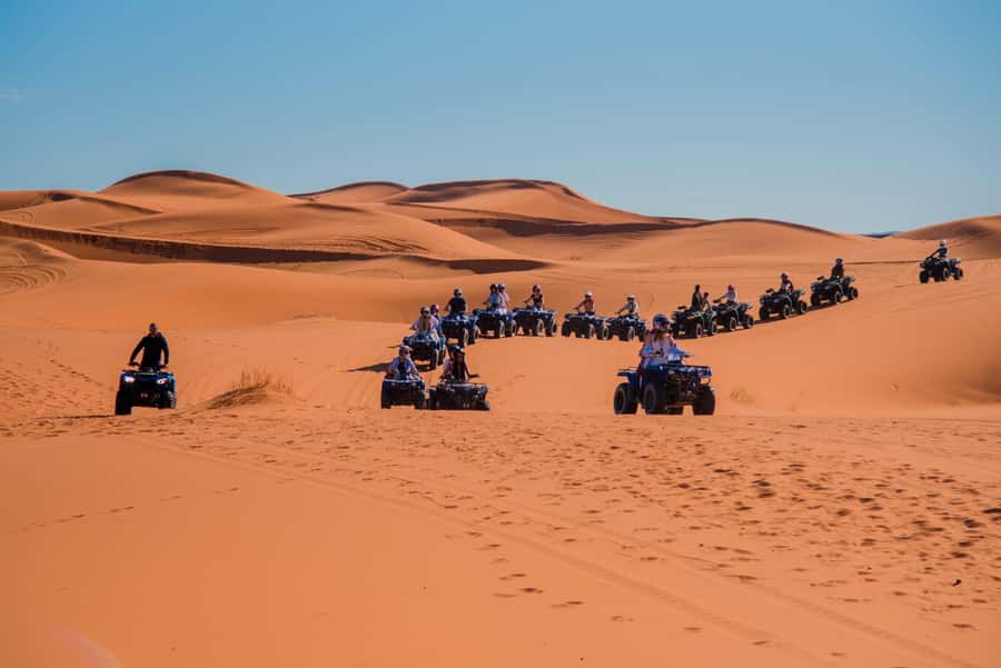 Merzouga : Adventure Quad Bike Safari, & Sandboarding - A fast start from Merzouga