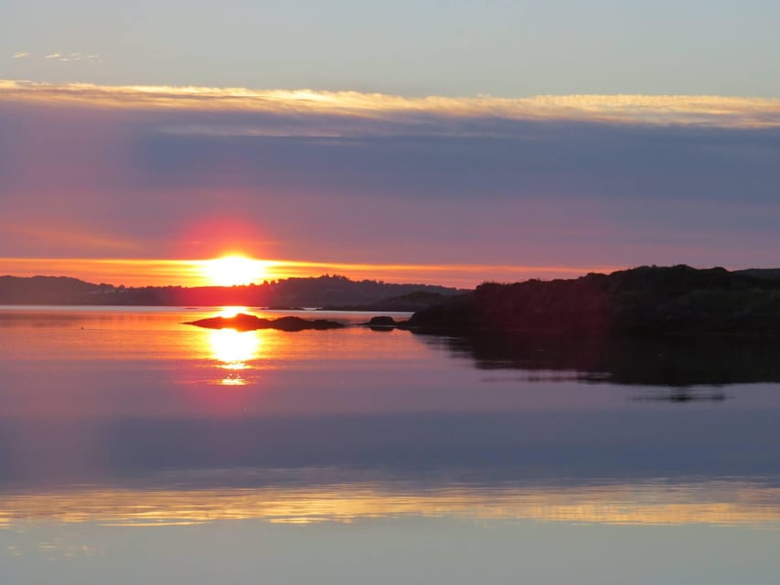 Midnight sun safari - Sunset stops and the limits of the route