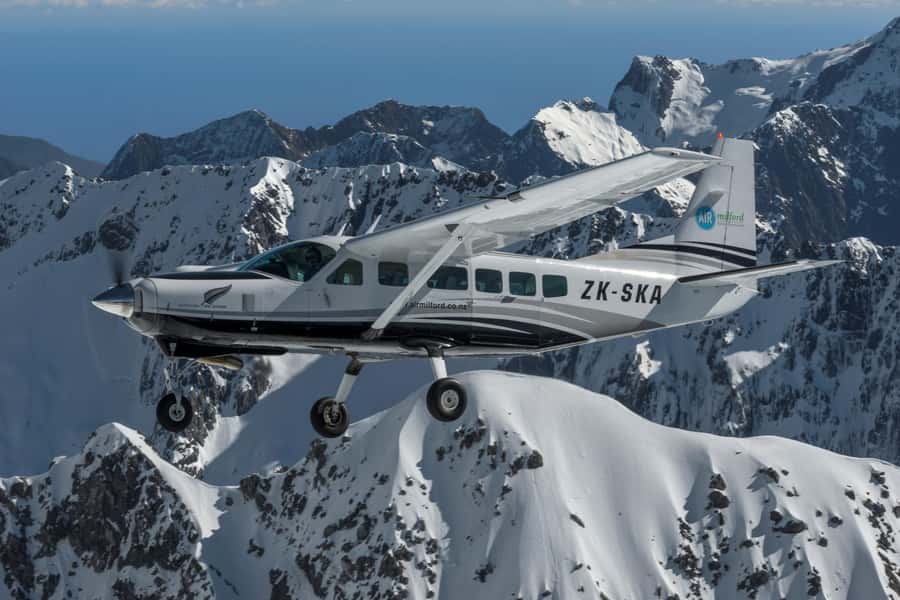 Milford Sound & Big 5 Glaciers Scenic Flight from Queenstown - From Queenstown to the Southern Alps