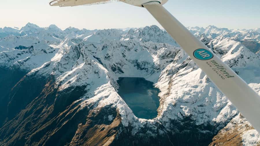 Milford Sound & Big 5 Glaciers Scenic Flight from Queenstown - Mt Aspiring opens the route