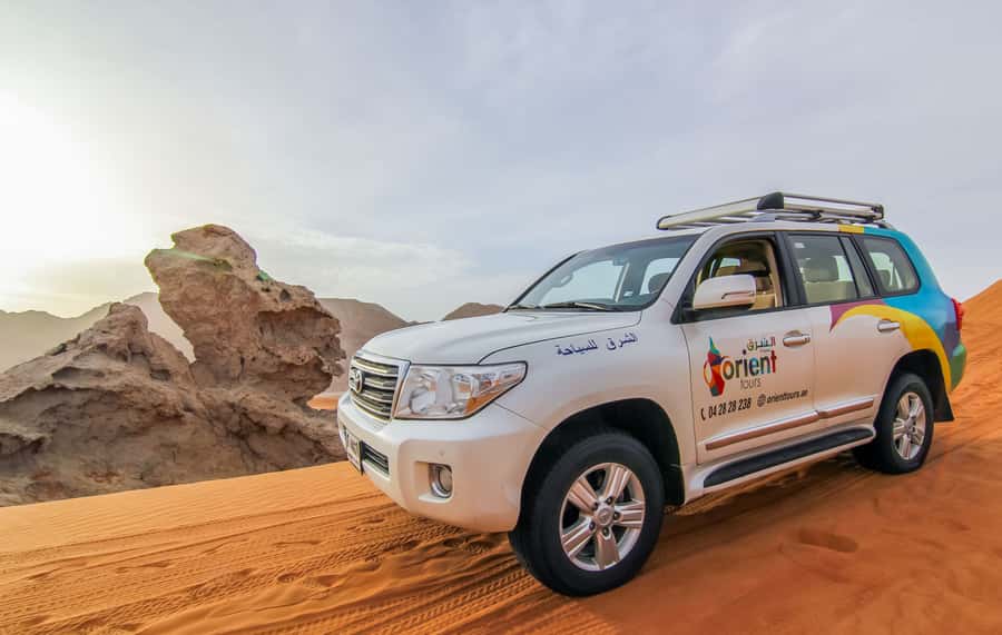 Mleiha Desert Safari with Sandboarding, Stargazing & Dinner - What $185 per person really covers