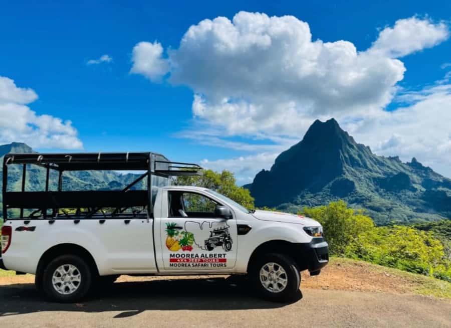 Moorea: Half-Day Open-Air 4WD Safari with Hotel Transfers - Key points to know before you book
