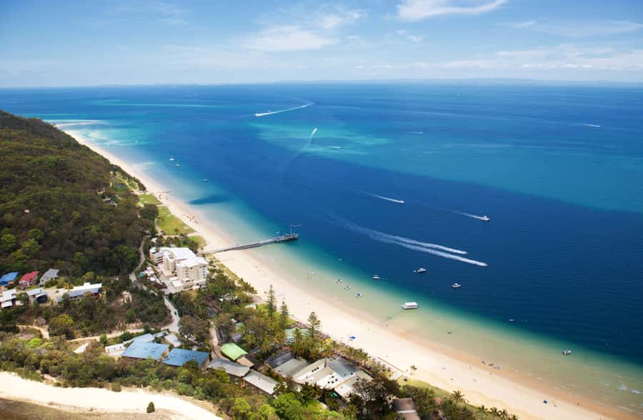 Moreton Island: Desert Safari Tour & Dolphin Viewing - Crossing Moreton Bay from Brisbane