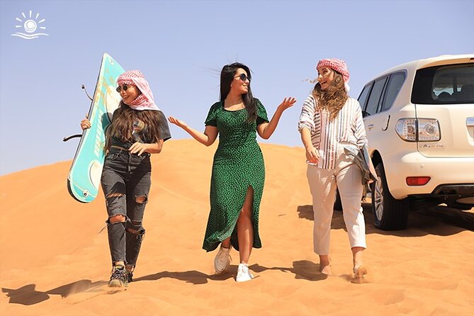 Morning Desert Safari in Dubai with Camel Ride - The dune-bashing run, up to 45 minutes of sand and speed