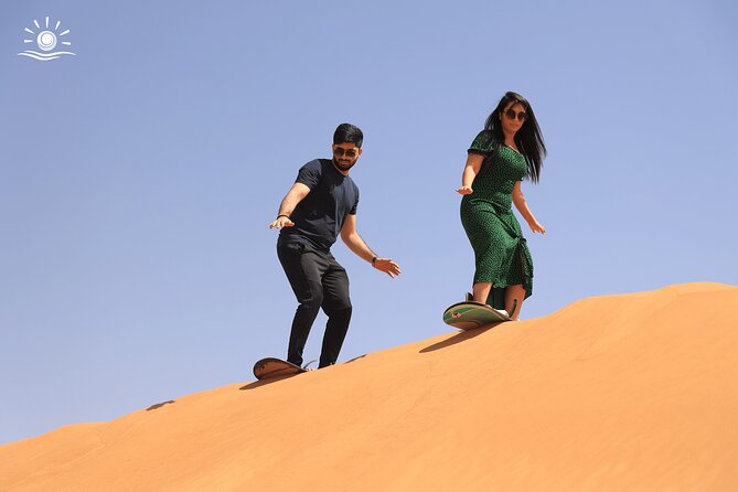 Morning Desert Safari in Dubai with Camel Ride - Reaching the red dunes of Lahbab