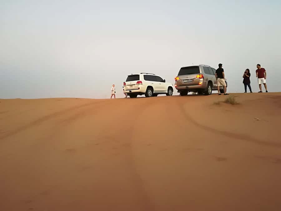Morning Desert Safari in Ras Al Khaimah - Leaving Ras Al Khaimah before the heat