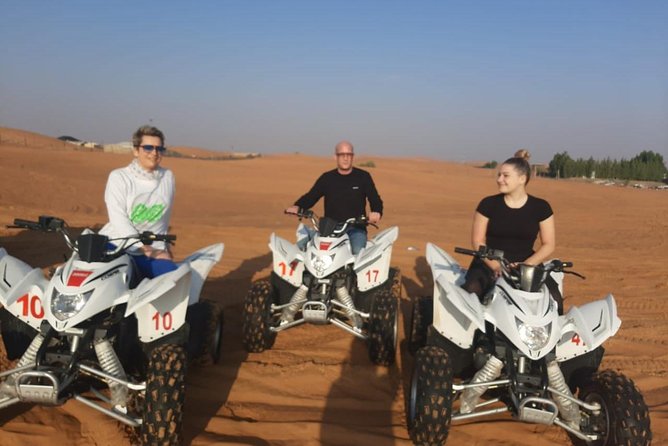Morning Desert Safari With Quad Bike - Sandboarding on the high dunes