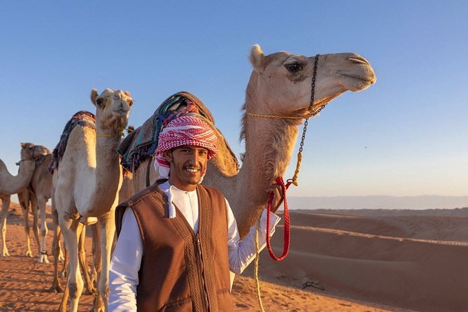 Morning Desert Safari with Quad Bike, Camel Ride & Sandboarding - Dune bashing for 35 to 45 minutes