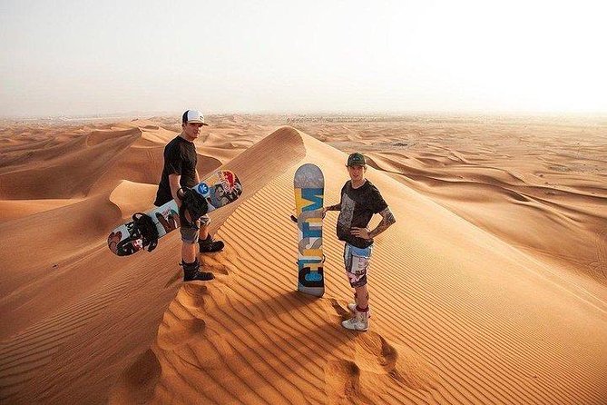 Morning Desert Safari with Quad Bike, Camel Ride & Sandboarding - The ride from Dubai to the red dunes