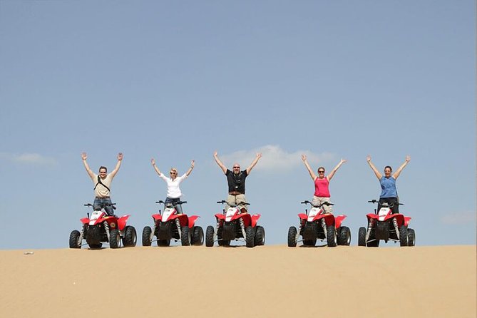 Morning Desert Safari with Quad Bike Tour Abu Dhabi - Dune bashing over Al Khatim’s high sand