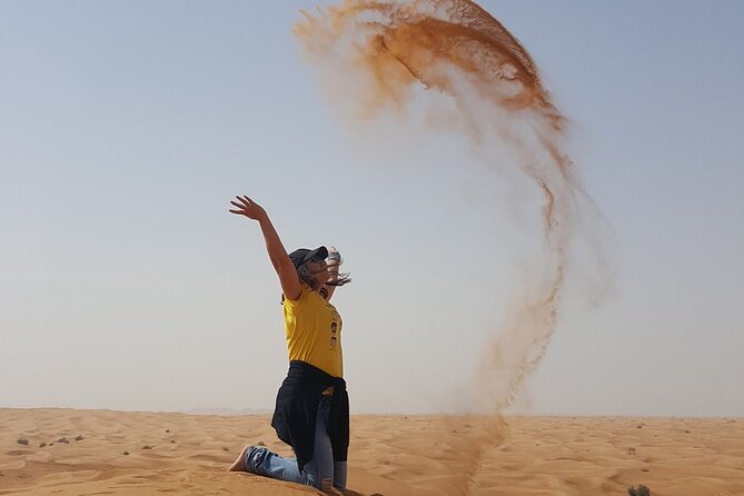 Morning Dubai desert safari - camel rides, quad bikes, dune buggies,dune bashing - Who will enjoy this morning safari most