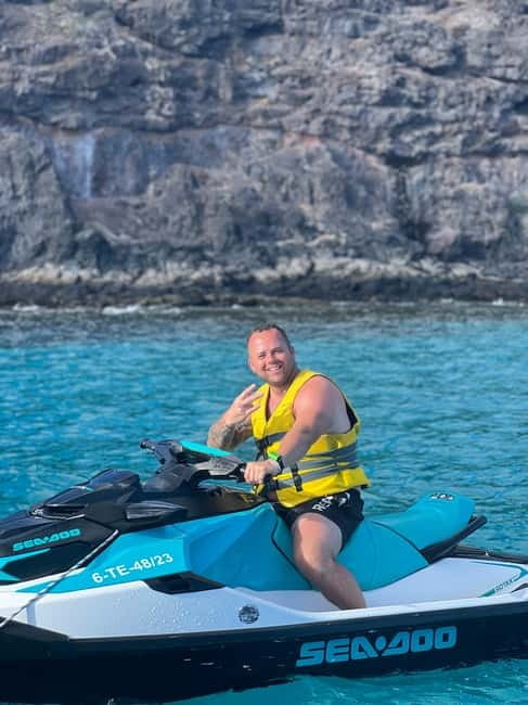 Morro Jable: Guided Jet Ski Safari (without license) - What $153 for two people gets you