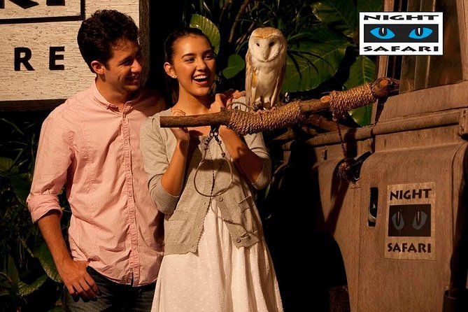 Night Safari Tour with Transfer - The open tram is the main event