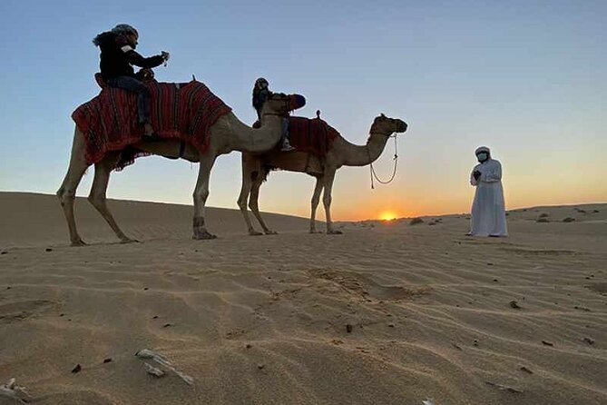 No Rush Desert Safari: 6-Hour Adventure & Inland Sea Relaxation - Sunset at Sealine Beach