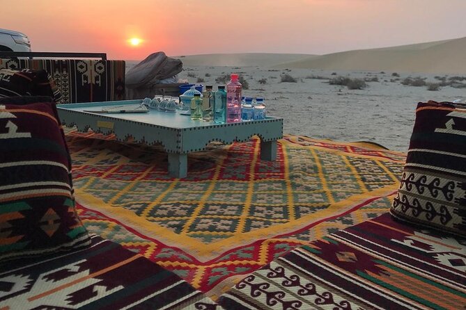 No Rush Desert Safari: 6-Hour Adventure & Inland Sea Relaxation - Dune bashing across Sealine Beach