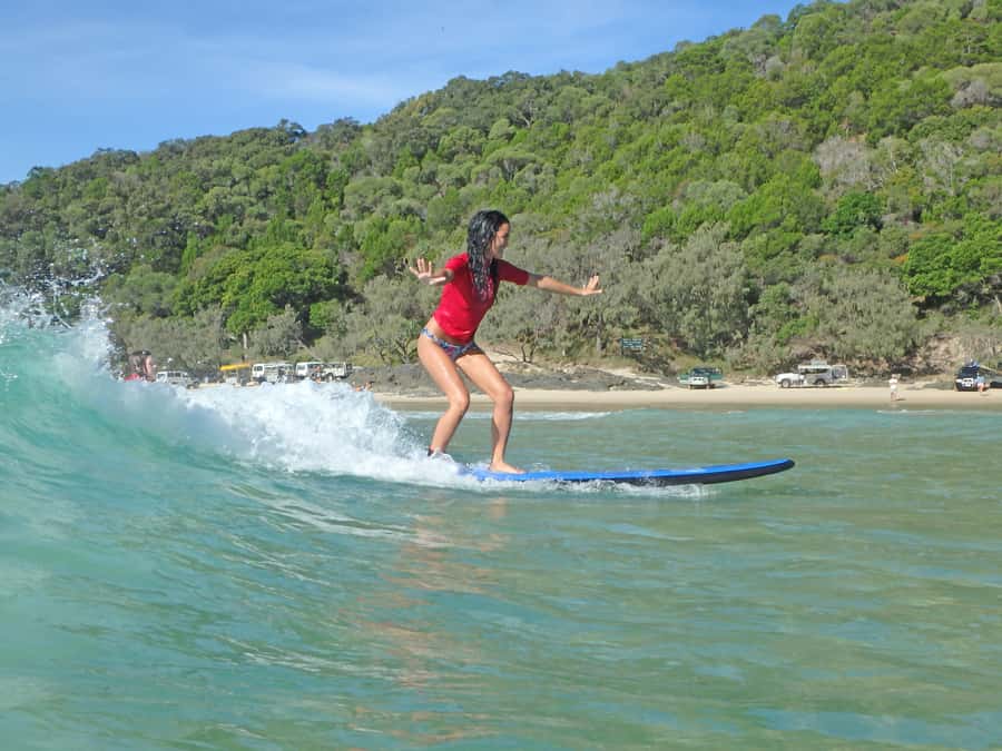 Noosa: Epic Learn to Surf Safari 4x4 - Double Island Point - What the six-hour schedule feels like