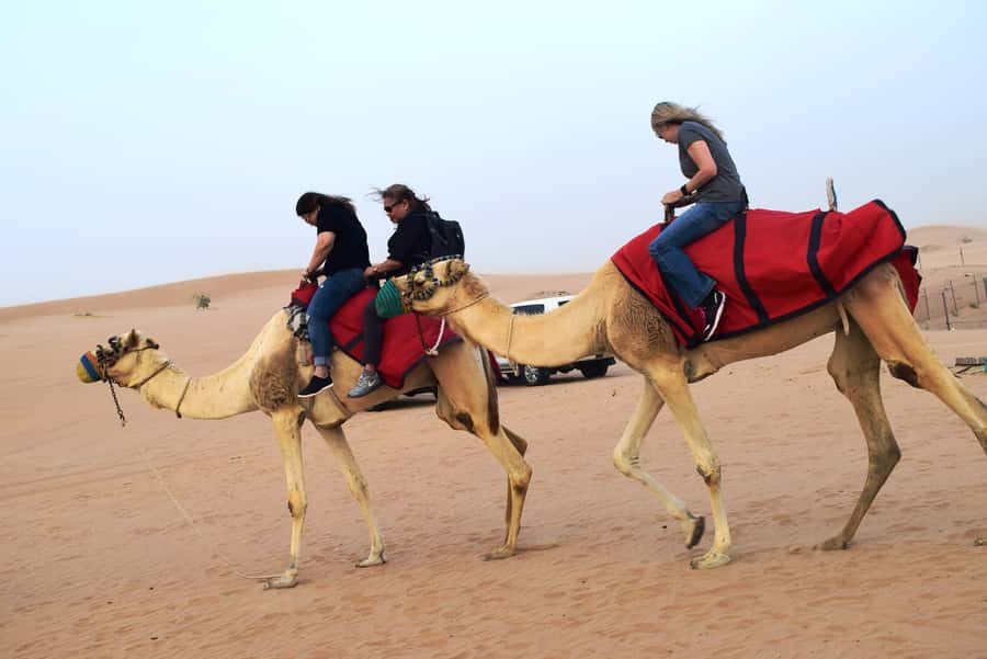 Overnight Dubai Desert Safari with BBQ Dinner - Afternoon pickup and the drive to Lahbab