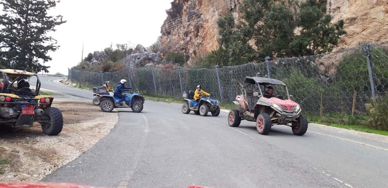 Paphos: Beach and Mountain Buggy Safari - From Geroskipou beach to dusty farm tracks