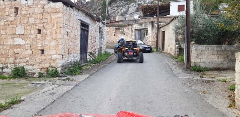 Paphos: Beach and Mountain Buggy Safari - Climbing into Paphos mountain country