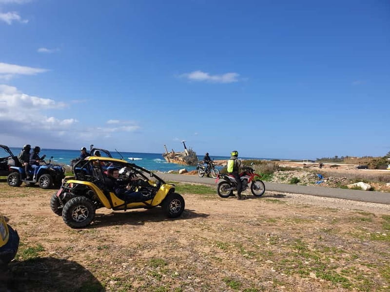 Paphos: Buggy Safari to Akamas Peninsula with Lunch - Sea-Caves and the Edro III shipwreck