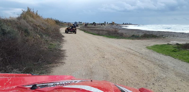 Paphos: Seaside and off Road Buggy Safari - The Mandria stop gives the ride a useful pause