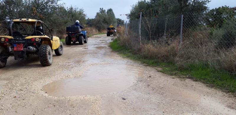 Paphos: Seaside and off Road Buggy Safari - Leaving the city for dusty tracks