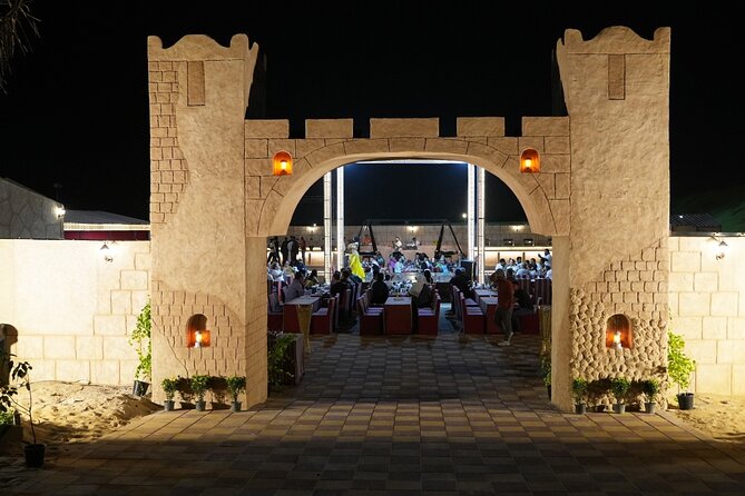 Premium Deluxe Dubai Safari with Camel Ride, Sandboard & BBQ - From Dubai to Lahbab’s red dunes