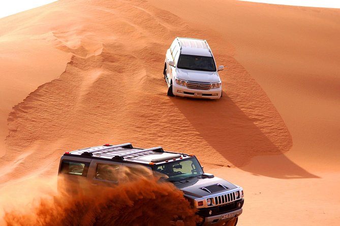Premium Desert Safari Dubai: Desert Camping & Dune Bashing - Sunset on the highest dunes is the quietest moment