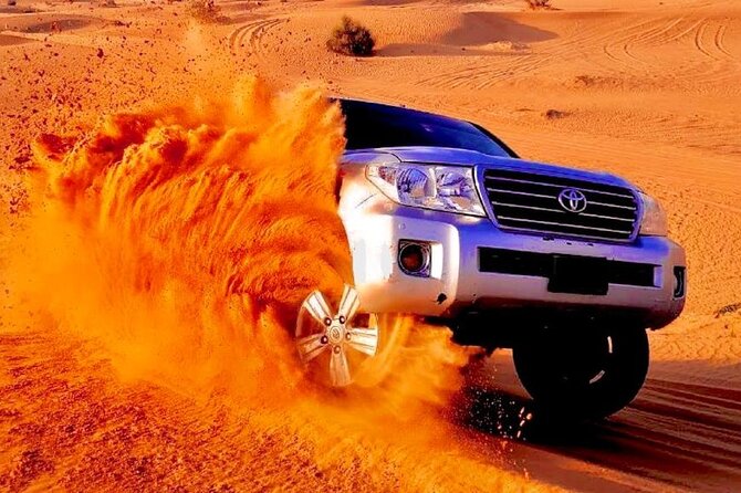 Premium Desert Safari Dubai : Dune Bashing, Camel Ride with BBQ - Lahbab Red Dunes are the main event