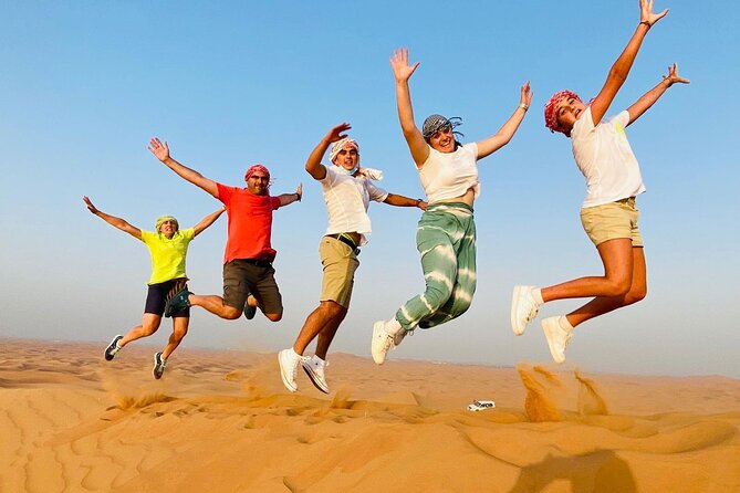 Premium Desert Safari Dubai : Dune Bashing, Camel Ride with BBQ - A full activity list without constant add-on fees
