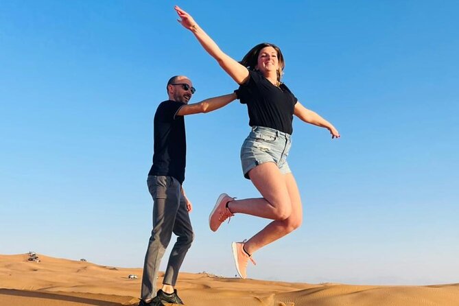 Premium Desert Safari Dubai : Dune Bashing, Camel Ride with BBQ - Transport can shape the whole evening
