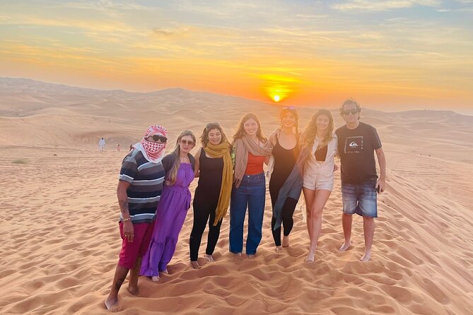 Premium Desert Safari Dubai : Dune Bashing, Camel Ride with BBQ - BBQ dinner and an evening of stage shows