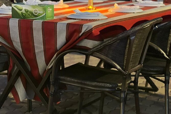 Premium Desert Safari, food Service with 4 alcoholics drinks - The VIP camp setup and four drinks