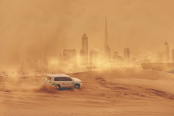 Premium Desert Safari with BBQ Dinner - Dubai - Arabic coffee, dates, and the desert camp
