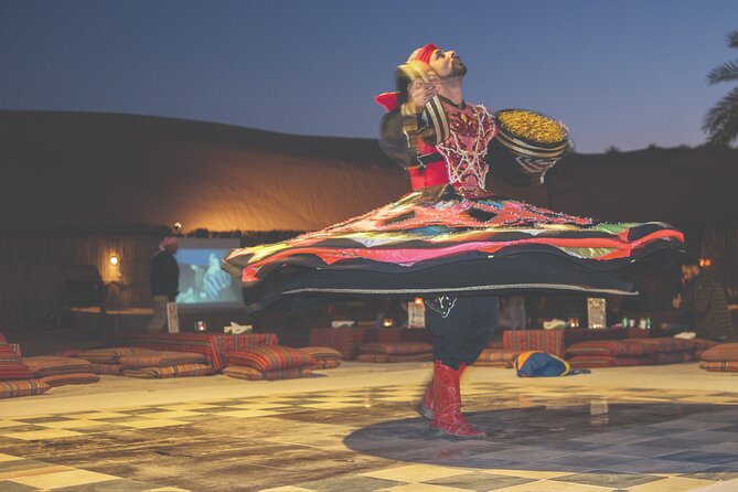 Premium Desert Safari with BBQ Dinner - Dubai - Belly dancing, Tanura, and the fire show