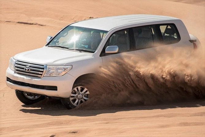 Premium Full-Day Safari, Dune Bash, Camel Ride and BBQ Meal in Desert Camp - Morning lunch or afternoon dinner