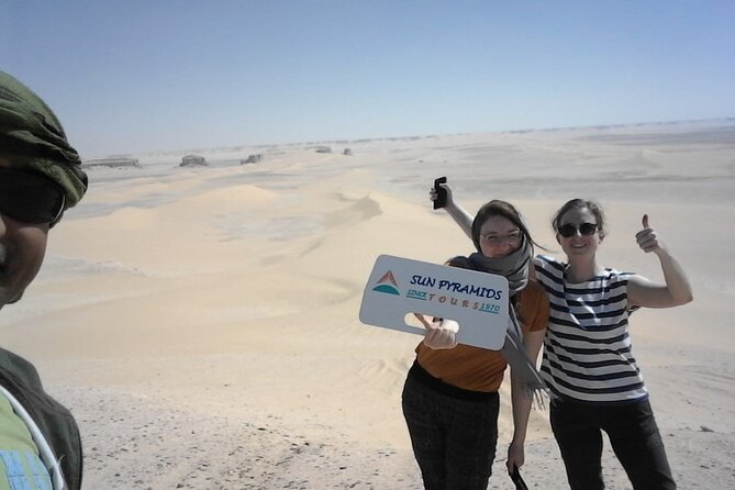 Private 2 Days Jeep Safari to White Desert and Bahariya Oasis - English Mountain and the first look at the oasis