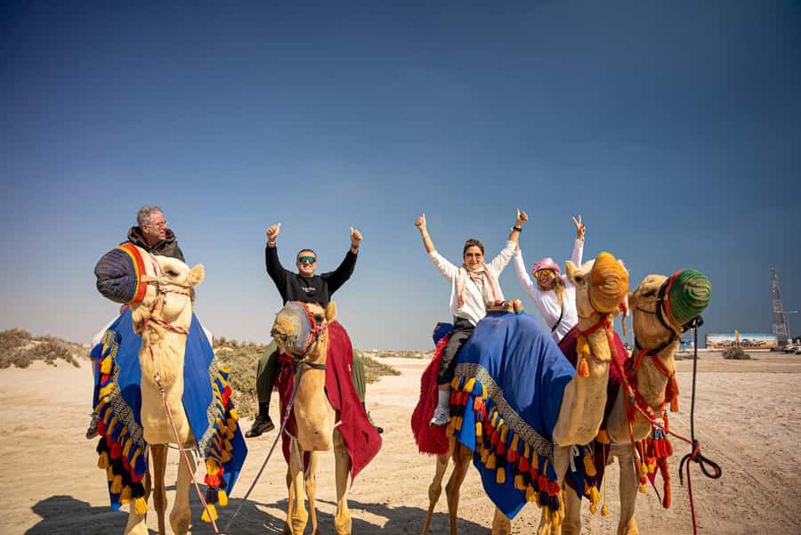 Private Half-Day Desert Safari Tour+Camel Ride - From Doha to Sealine Beach