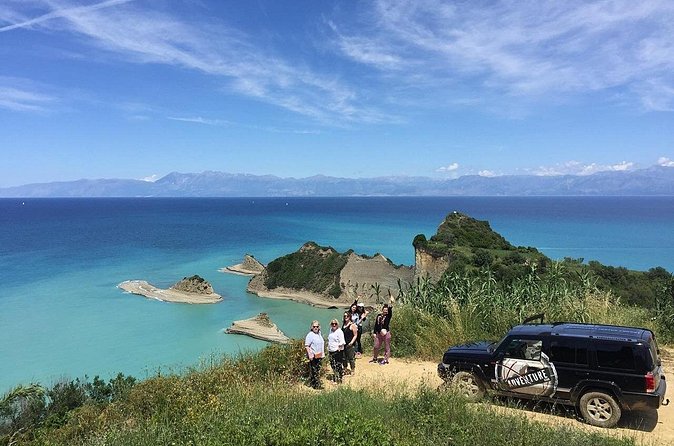 Private Half-Day Jeep Safari in Northwestern Corfu - The private ride and the guides