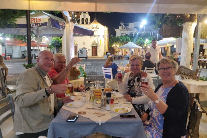 PRIVATE Jeep Safari 4x4 SUNSET (with Dinner) in Mountains CRETE - Mochos after dark, with Cretan mezes